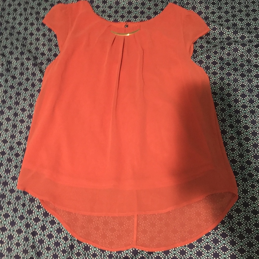 Peachy dressy shirt